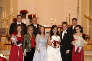 Baird family wedding celebration